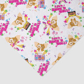Gizmo | Laten we Rock'n Roll Pattern Tissuepapier (Detail)