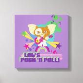 Gizmo | Let s Rock'n Roll Canvas Afdruk (Voorkant)