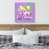 Gizmo | Let s Rock'n Roll Canvas Afdruk (Insitu (Slaapkamer))