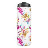 Gizmo | Let's Rock 'n Roll Pattern Thermosbeker (Voorkant)