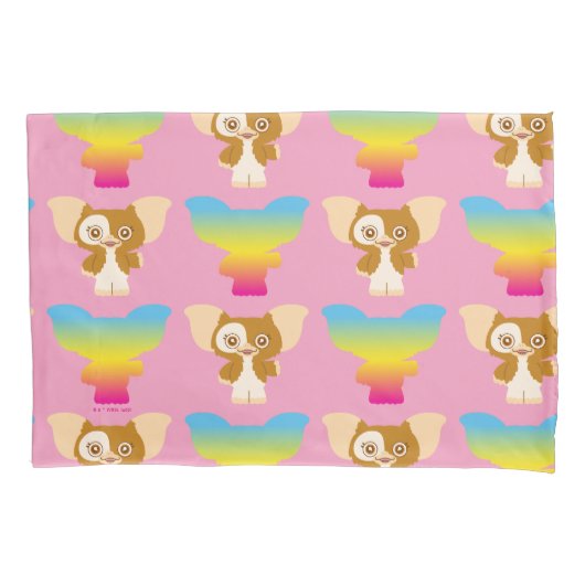 Gizmo | Rainboogpatroon Kussensloop (Voorkant)