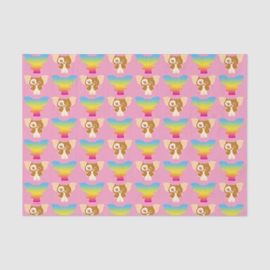 Gizmo | Rainbow Pattern Tissuepapier (Voorkant)
