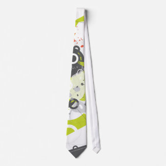 Gizmo Retro Modern Abstract Stropdas