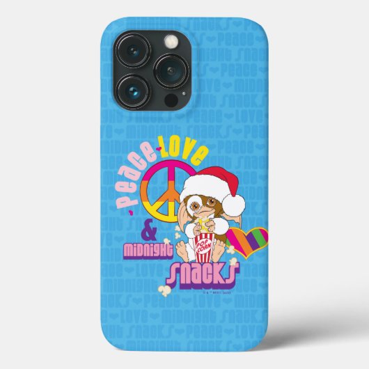 Gizmo | Vredesliefde en nachtelijke snacks Case-Mate iPhone Case (Achterkant)