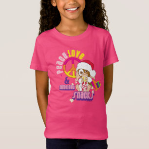 Gizmo Vredesliefde en nachtelijke snacks T-shirt