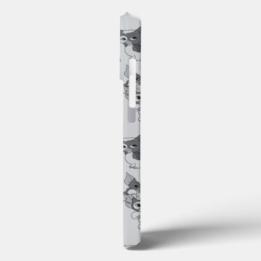 Gizmo | Zwart-wit patroon Case-Mate iPhone Case (Achterkant / Links)