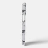 Gizmo | Zwart-wit patroon Case-Mate iPhone Case (Achterkant / Rechts)