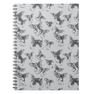Gizmo   Zwart-wit patroon Notitieboek