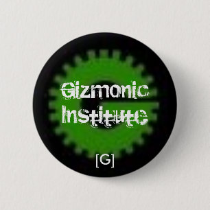 Gizmonic Institute Ronde Button 5,7 Cm