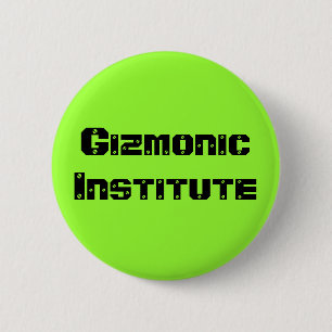Gizmonic Institute Ronde Button 5,7 Cm