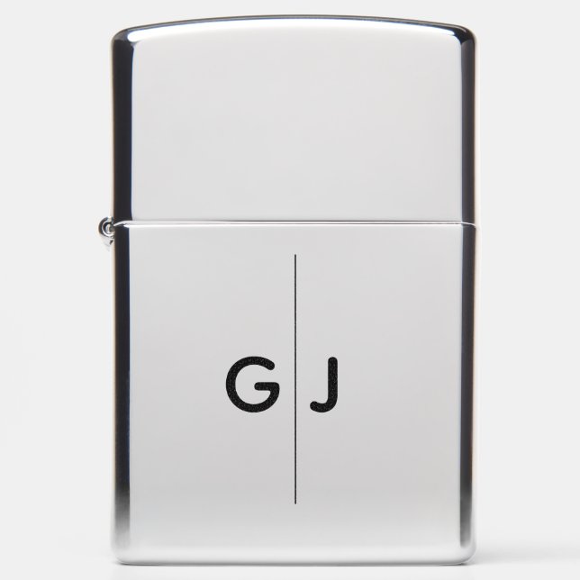 GJ Initialen Aansteker – De Premium Cadeaueditie (Voorkant)