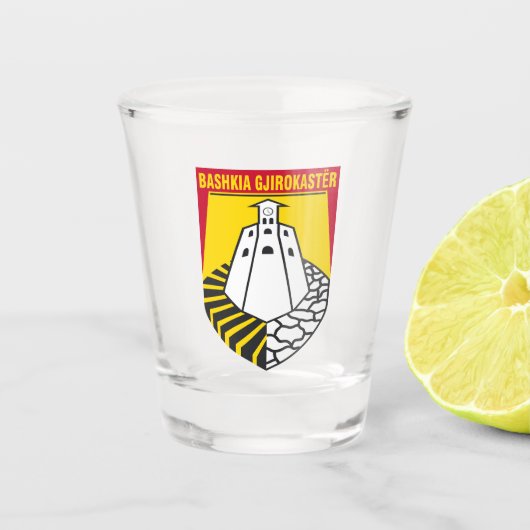 Gjirokastër  shot glas (Voorkant)