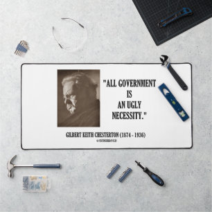 GK Chesterton Alle overheid is een lelijke noodzaa Bureaumat