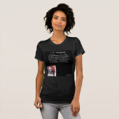 GK Chesterton & Open Book Line T-shirt (Voorkant volledig)