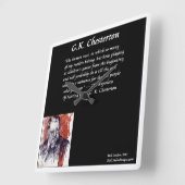 GK Chesterton Square Wall klok (Hoek)