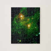 GL490 Green Gas Cloud Nebula - NASA Space Photo Legpuzzel (Verticaal)
