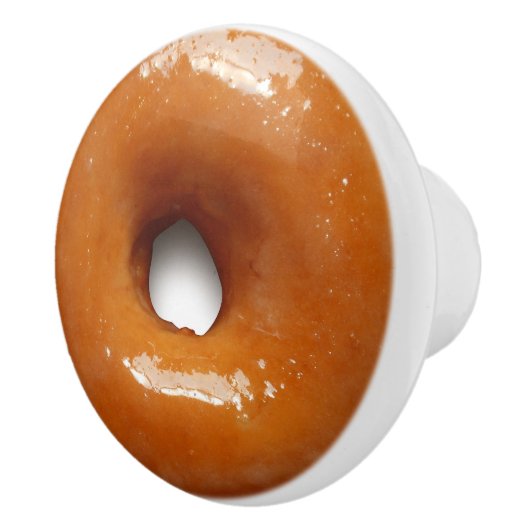 Glaasde donut keramische knop (Rechts)