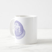 Glaçage de la tasse de logo de sourires (Devant gauche)