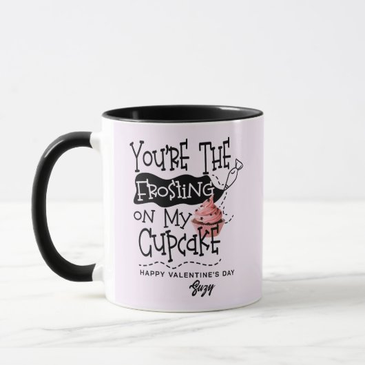 Glaçage ludique sur mon mug de la Saint-Valentin C (Gauche)