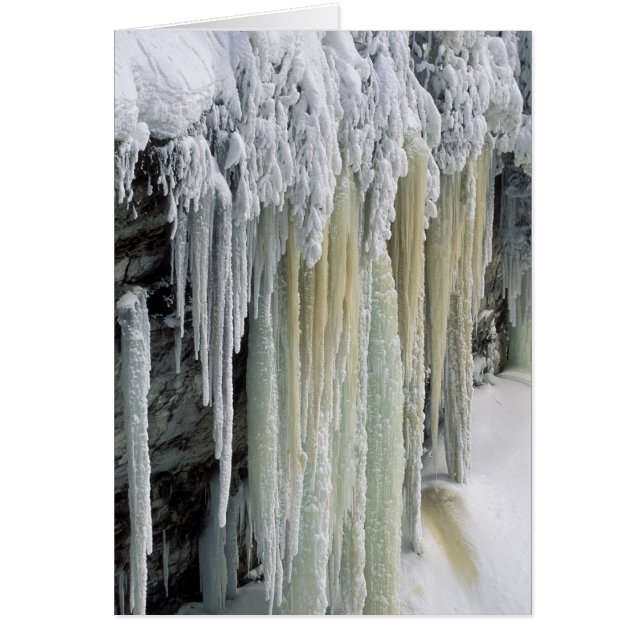 Glace bleue et ruissellement des eaux souterraines (Devant)