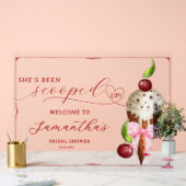 Glace Cerise Servie Fête de Mariage de Bienvenue (Mariage)