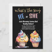 Glace Cream Genre RevezParty Invitation (Devant)