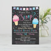 Glace Cream Genre RevezParty Invitation (Debout devant)