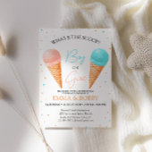 Glace Cream Genre RevezParty Invitation