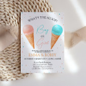 Glace Cream Genre RevezParty Invitation