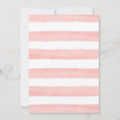 Glace Cream Truck anniversaire Invitation Ice Pink (Dos)