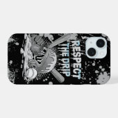 Glace de baseball qui coule avec des paillettes pl (Verso Horizontal)