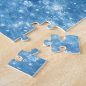 Glace de puzzle rafraîchissante, joyeux anniversai (Côté)