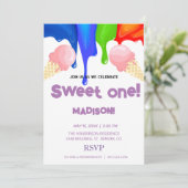 GLACE doux couleurs arc-en-ciel, Invitation (Debout devant)