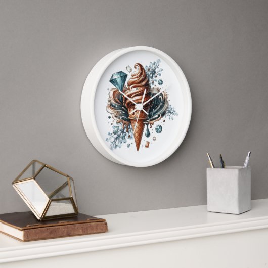 Glace et diamants Grande Horloge (Bureau)