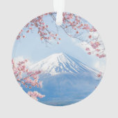 Glace et neige | Cherry Blossoms Mt. Fuji Japon (dos)