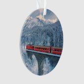 Glace et neige | Train Express Red Bernina Suisse (devant)
