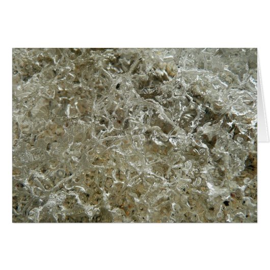 Glace glaciaire Texture nature Abstraite (Devant Horizontal)