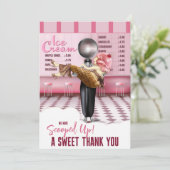 Glace Mariage Fait Scoop Merci (Debout devant)