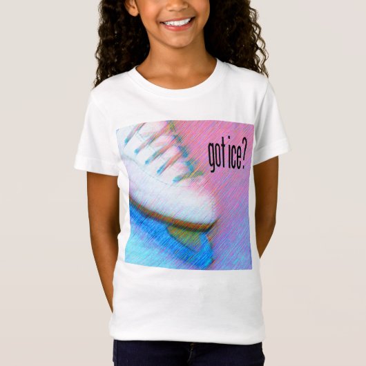 Glace obtenue ? T-shirt d'enfants (Devant)