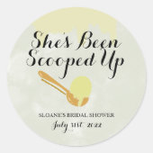 Glace Social Pistache Autocollant multiusage (Devant)