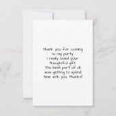 Glacée de crème glacée avec arrosage de Merci (Dos)