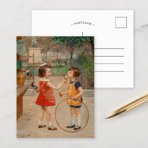 Glaces du Jour   Victor Gabriel Gilbert Briefkaart