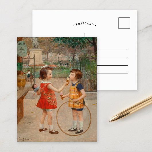 Glaces du Jour | Victor Gabriel Gilbert Briefkaart