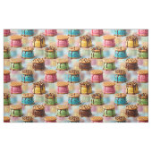 Glaces Sandwichs de Biscuits Tissu Sans Couture (Fat Quarter)