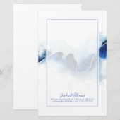 Glacial Break Briefpapier (Voorkant / Achterkant)