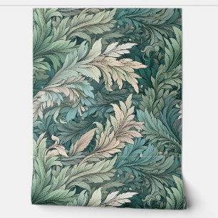 Glacial Flora Symphony Winter Botanical Behang
