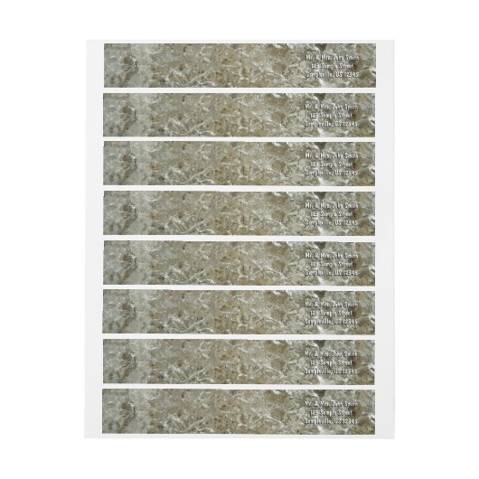 Glacial Ice Abstracte Natuur Textuur (Vel)