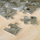 Glacial Ice Abstracte Natuur Textuur Legpuzzel (Zijkant)