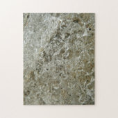 Glacial Ice Abstracte Natuur Textuur Legpuzzel (Verticaal)