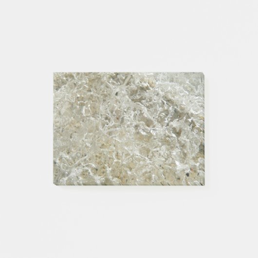Glacial Ice Abstracte Natuur Textuur Post-it® Notes (Voorkant)